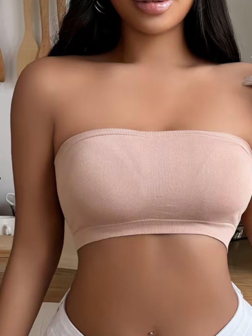 SHEIN - Layering Bandeau, Bralette